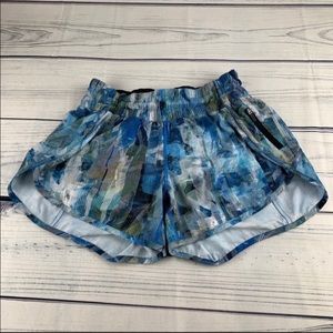 Lululemon Running Shorts. RARE Print!